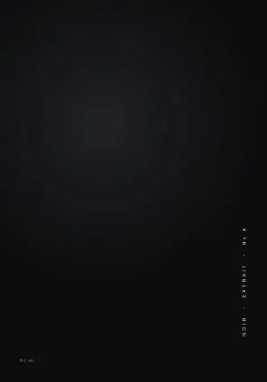 NOIR, raised tactile discs on soft-touch